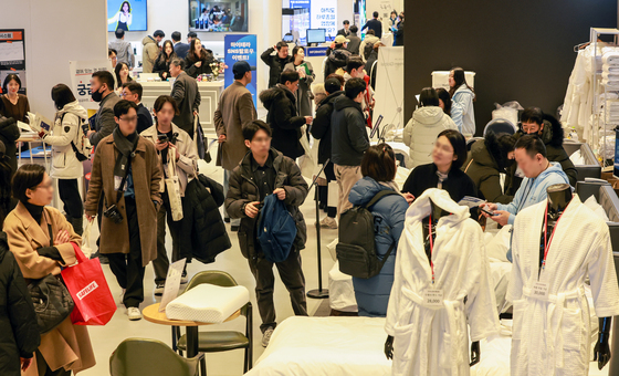 코엑스에서 열린 '2026 호텔페어'