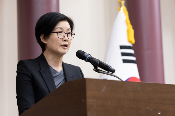 MBK 회생계획안 관련 긴급 좌담회 참석한 조주연 홈플러스 대표