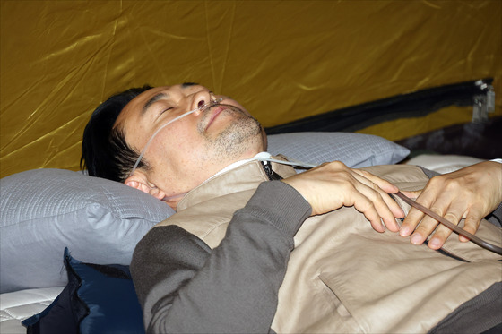 휴식 취하는 장동혁 대표