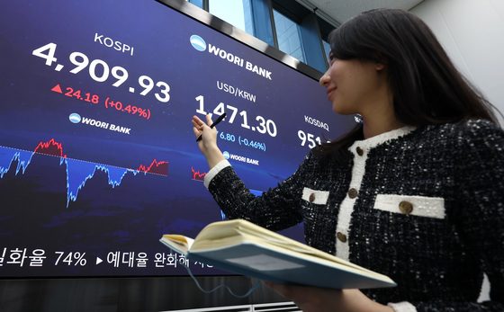 코스피, 장중 반등해 종가 기준 최고치