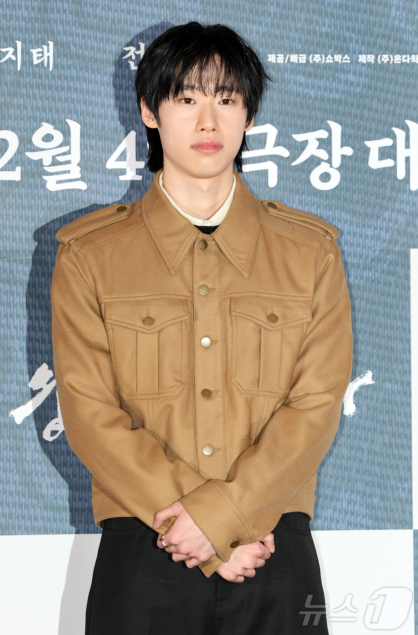 (서울=뉴스1) 김진환 기자 = 배우 김민이 21일 오후 서울 강남구 코엑스 메가박스점에서 열린 영화 ‘왕과 사는 남자’ 기자간담회에서 포즈를 취하고 있다.'왕과 사는 남자'는 1 …