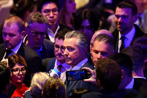 [포토] 개빈 뉴섬 캘리포니아주지사