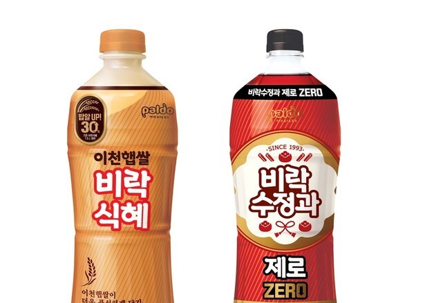 팔도, 설 맞아 '이천햅쌀 비락식혜 1.5L'·'비락수정과 제로' 출시