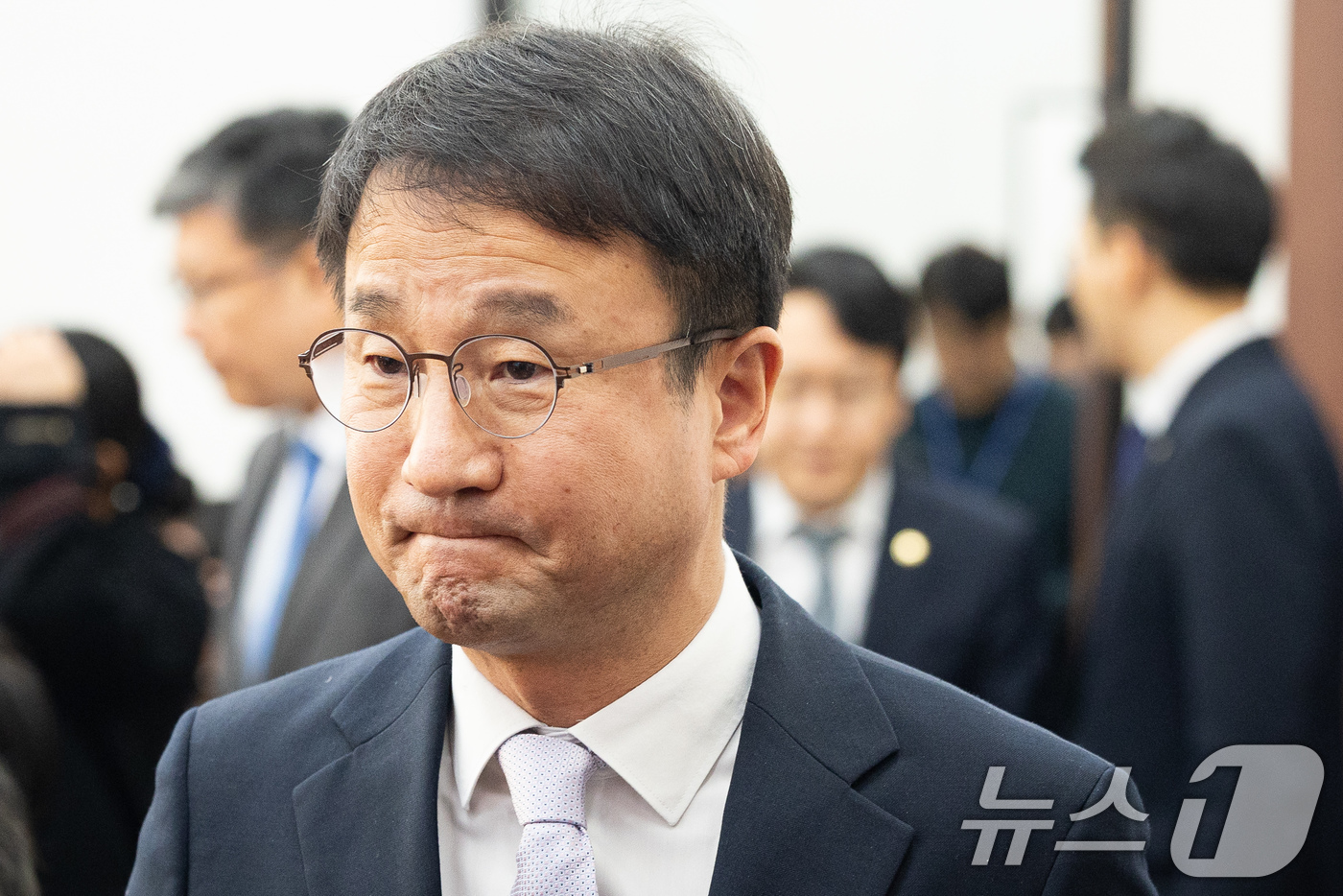 (서울=뉴스1) 유승관 기자 = 한병도 더불어민주당 원내대표가 22일 서울 여의도 국회에서 열린 정책조정회의에 참석하고 있다. 2026.1.22/뉴스1