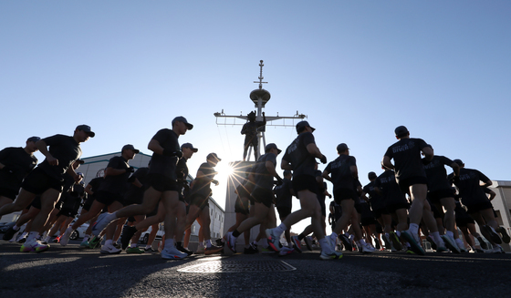 혹한기 훈련 실시하는 SSU