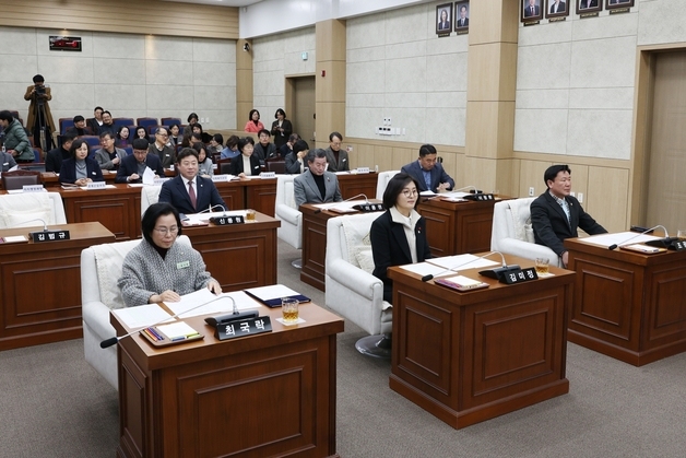 계룡시의회 임시회 개회…드림지역아동센터 민간 위탁 등 처리