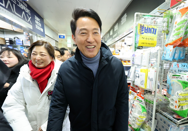 선인상가 점검하는 오세훈 시장