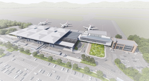 '이용객 증가' 청주공항, 청사 증축·주차빌딩 신설