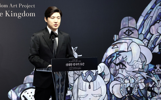 발언하는 조길현 데브시스터즈 대표