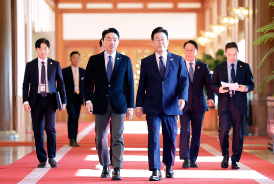 이재명 대통령, 수석보좌관회의 참석