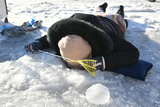 산천어 어디있나