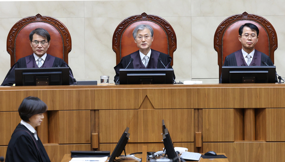 전원합의체 발언하는 조희대 대법원장