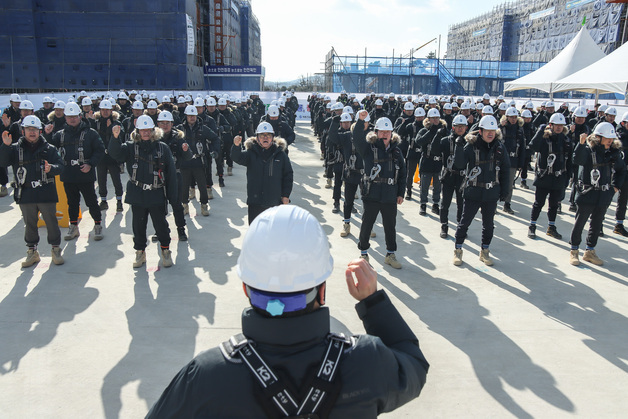 계룡건설, '중대재해 ZERO' 선포식…전사적 안전경영 다짐