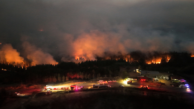 [포토] 칠레 뒤덮은 산불