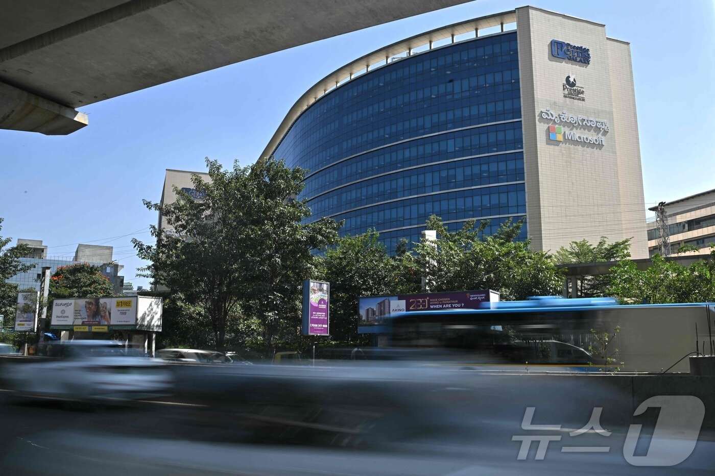 본문 이미지 - INDIA-MICROSOFT-INVESTMENT-TECHNOLOGY-AI ⓒ AFP=뉴스1