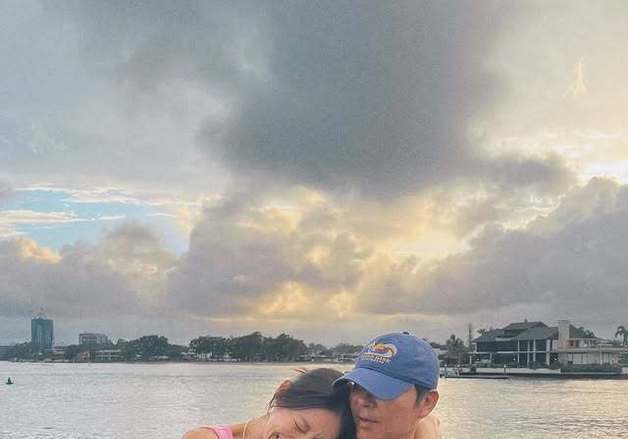 서하얀, ♥임창정 끌어안고 환한 미소…애정 가득 일상 [N샷]