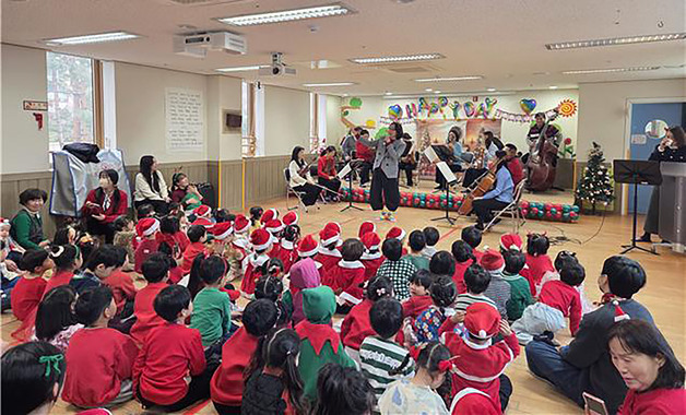 '클래식이 놀러왔어요' 성남시, 어린이집·유치원에 찾아가는 음악회