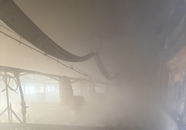 전남 영광서 '500마리 규모' 돈사 불…50분 만에 완진