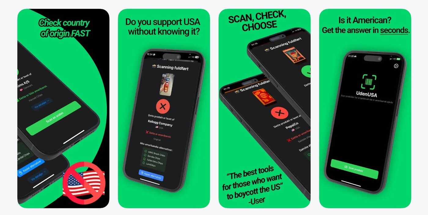 본문 이미지 - 애플 앱스토어의 우덴USA 소개 이미지 (출처=애플 앱스토어)