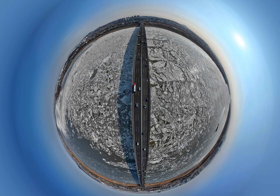 [뉴스1 PICK]북극해처럼 변한 한강 '유빙이 둥둥'