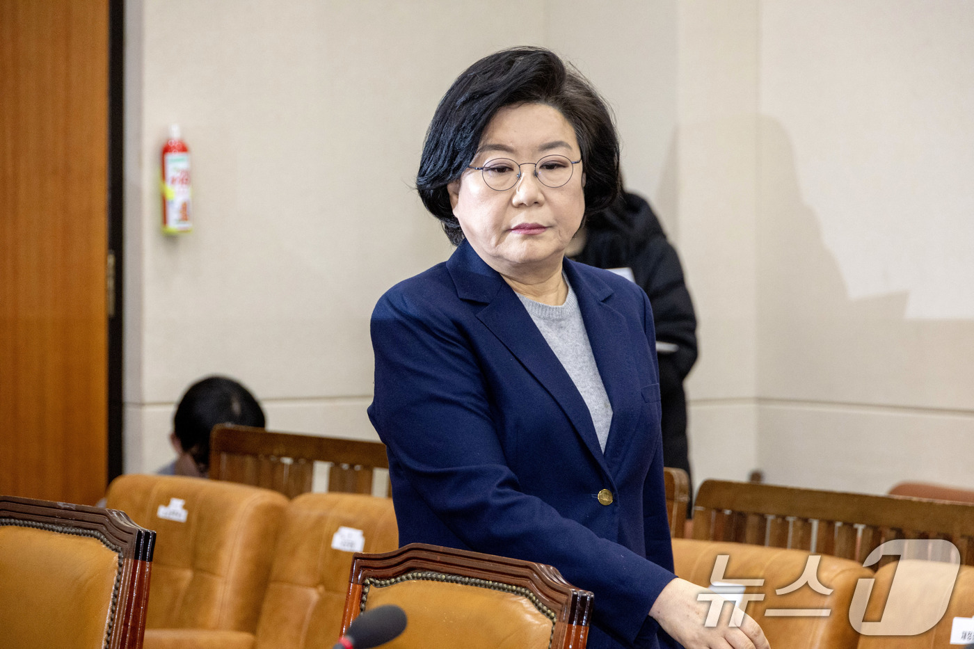 (서울=뉴스1) 이승배 기자 = 이혜훈 기획예산처 장관 후보자가 23일 서울 여의도 국회에서 열린 제431회국회(임시회) 재정경제기획위원회 인사청문회에 출석하고 있다. 2026.1 …