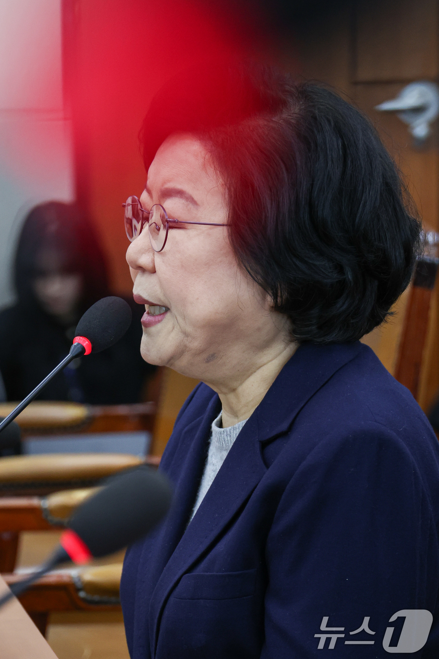 (서울=뉴스1) 국회사진기자단 = 이혜훈 기획예산처 장관 후보자가 23일 서울 여의도 국회에서 열린 인사청문회에 출석해 의원 질의에 답하고 있다. 2026.1.23/뉴스1