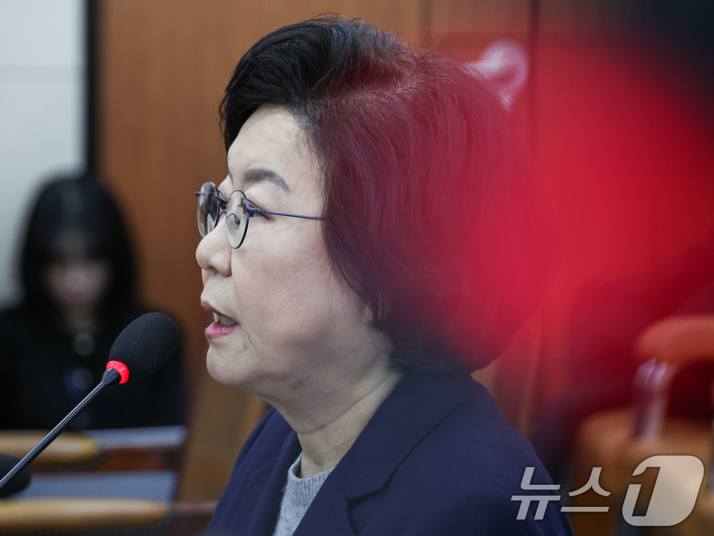 (서울=뉴스1) 국회사진기자단 = 이혜훈 기획예산처 장관 후보자가 23일 서울 여의도 국회에서 열린 인사청문회에 출석해 의원 질의에 답하고 있다. 2026.1.23/뉴스1