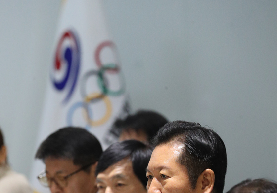 국가대표 지도자들 만난 정청래