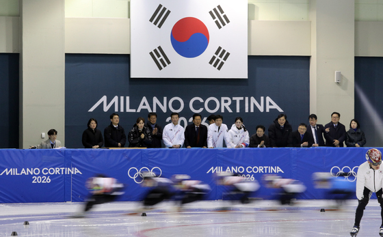 정청래 대표, 쇼트트랙 국가대표 격려