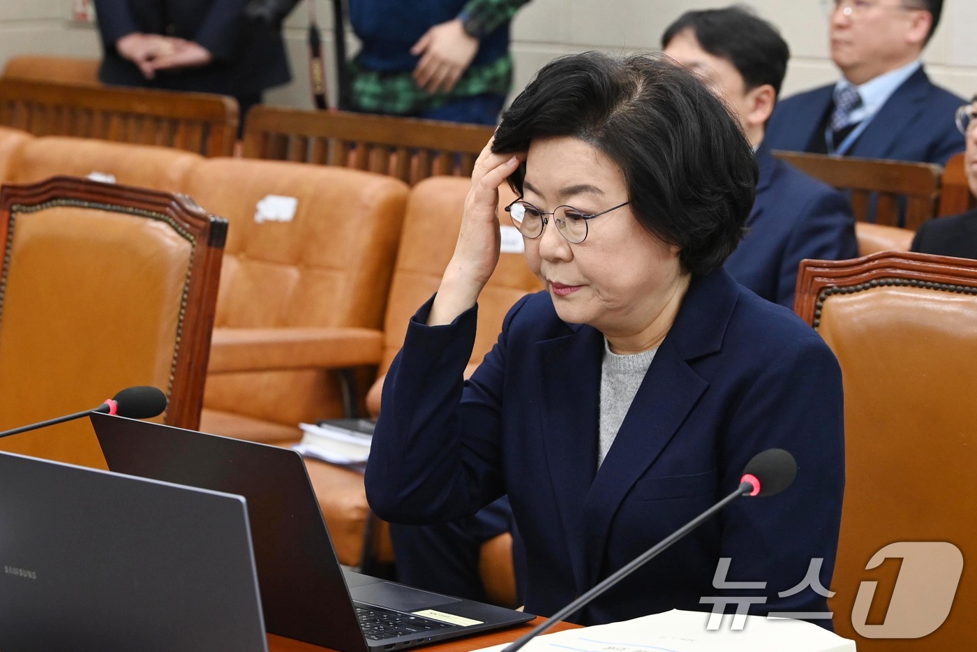 (서울=뉴스1) 국회사진기자단 = 이혜훈 기획예산처 장관 후보자가 23일 서울 여의도 국회에서 열린 제431회국회(임시회) 재정경제기획위원회 인사청문회에 출석해 있다. 2026.1 …