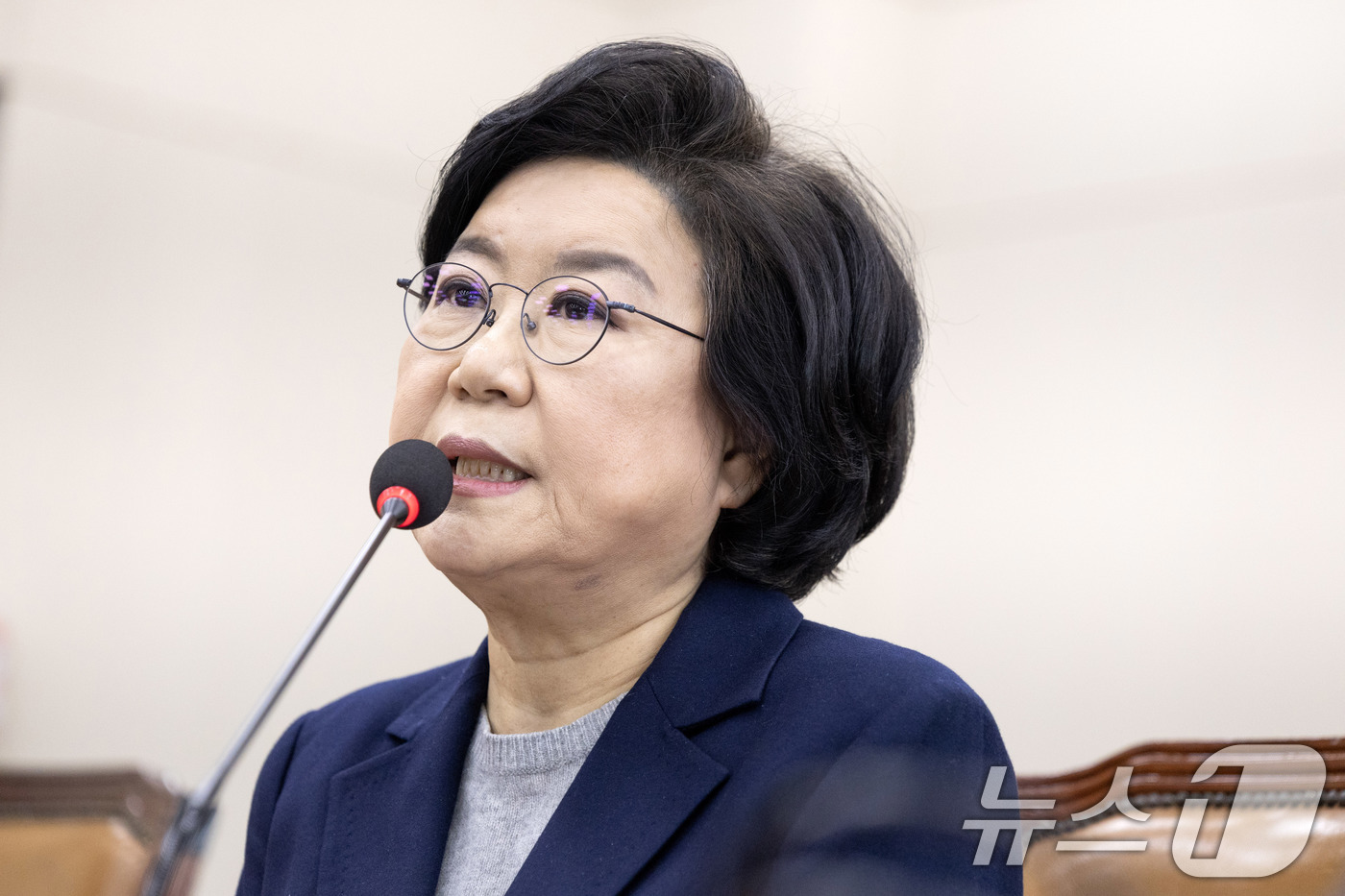 (서울=뉴스1) 국회사진기자단 = 이혜훈 기획예산처 장관 후보자가 23일 서울 여의도 국회에서 열린 제431회국회(임시회) 재정경제기획위원회 인사청문회에 출석해 의원 질의에 답변하 …