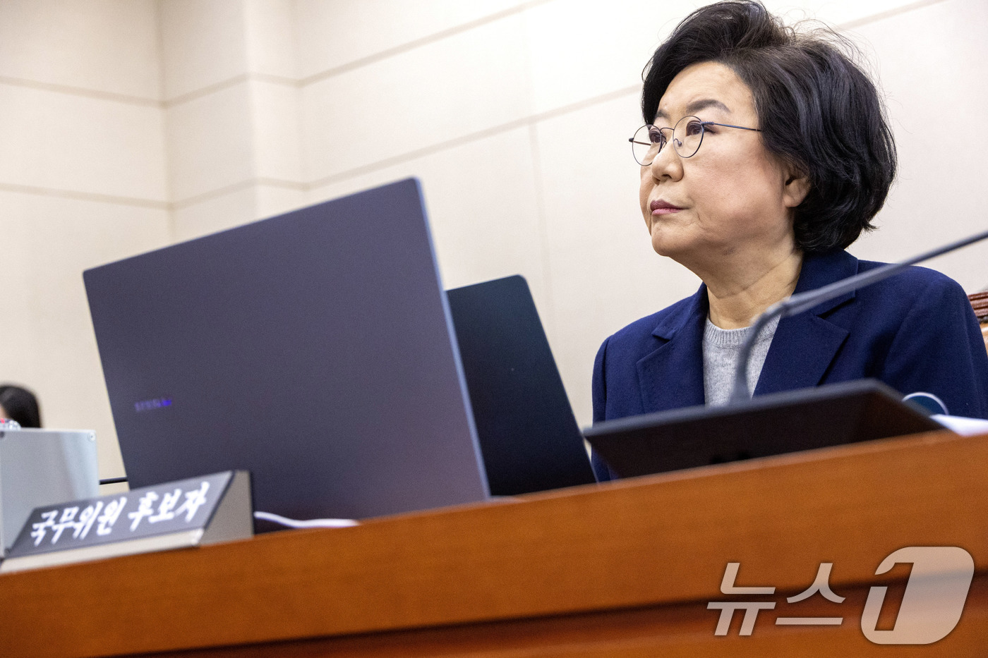 (서울=뉴스1) 국회사진기자단 = 이혜훈 기획예산처 장관 후보자가 23일 서울 여의도 국회에서 열린 제431회국회(임시회) 재정경제기획위원회 인사청문회에 출석해 있다. 2026.1 …