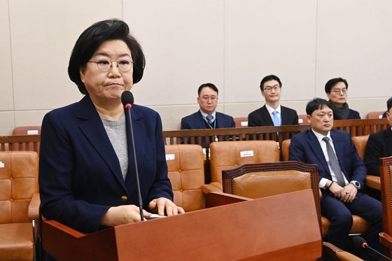 임이자 "장남 연대 입시 자료 이미 폐기"…이혜훈 "학점 3.85"