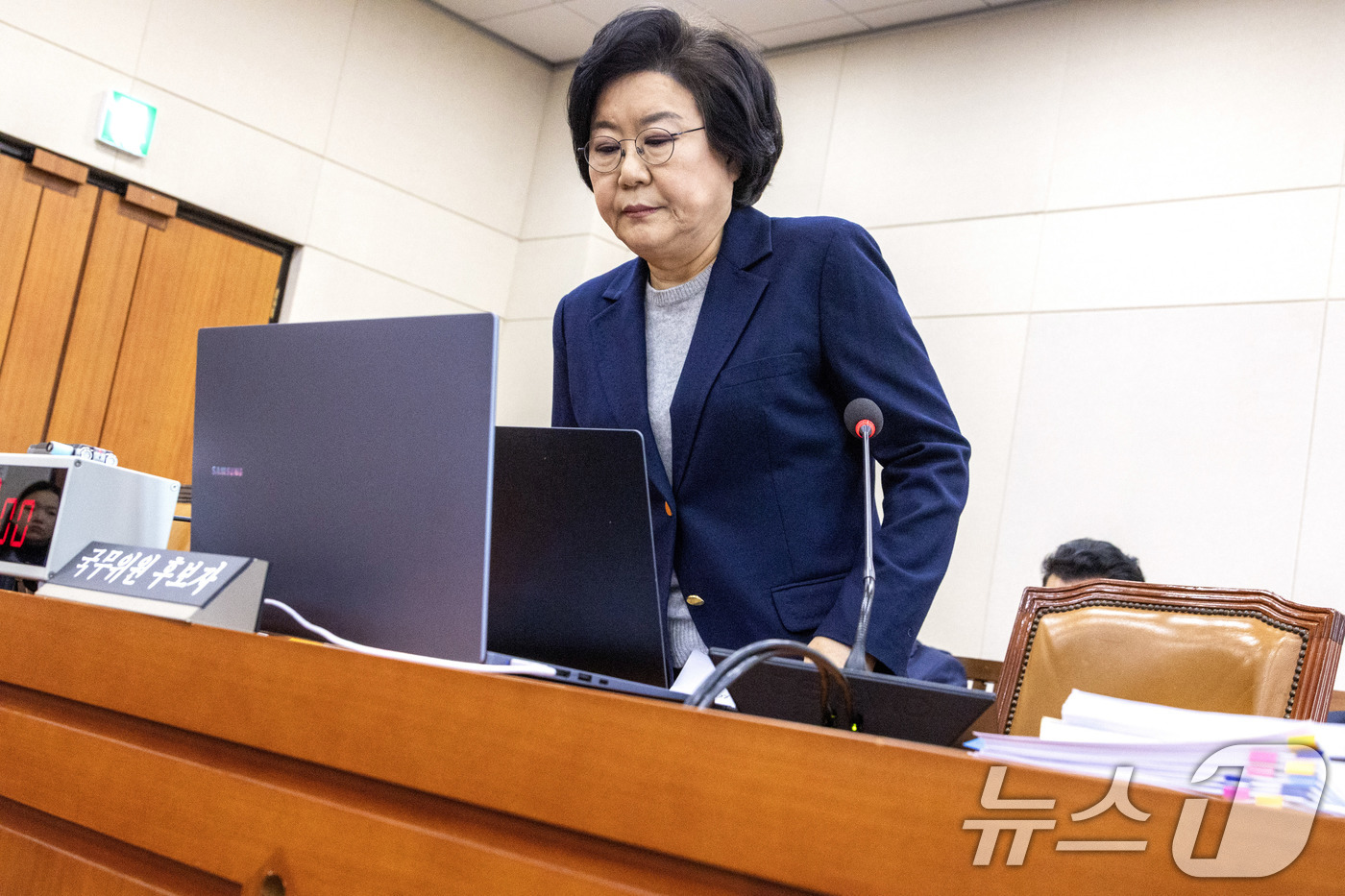 (서울=뉴스1) 국회사진기자단 = 이혜훈 기획예산처 장관 후보자가 23일 서울 여의도 국회에서 열린 제431회국회(임시회) 재정경제기획위원회 인사청문회에 출석해 있다. 2026.1 …