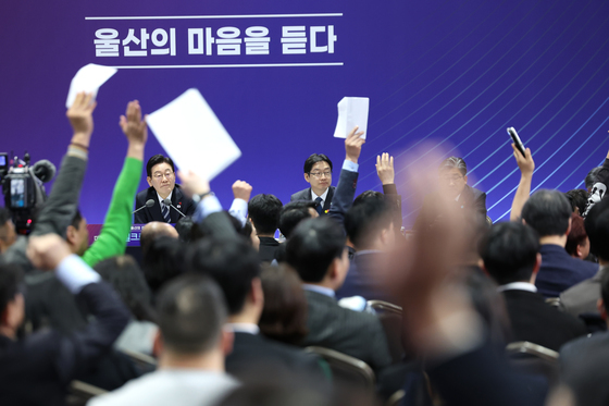 질문받는 이재명 대통령