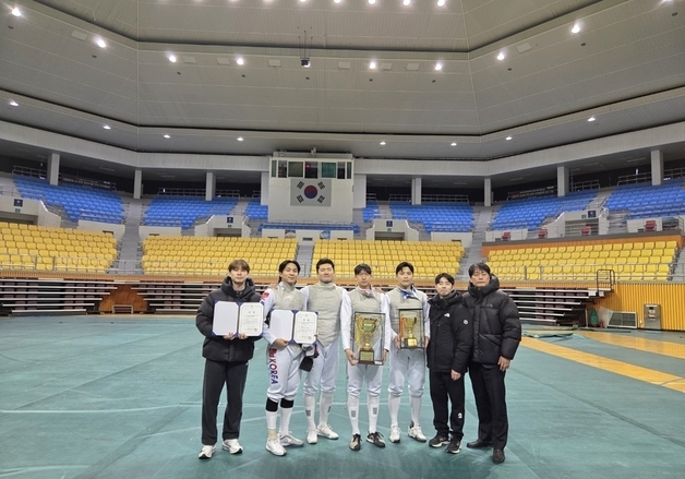 경기 광주시청 펜싱팀, 전국 오픈선수권 단체전 우승·개인전 3위