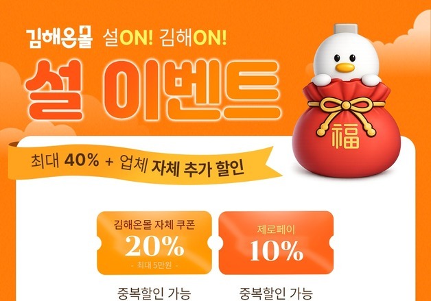 김해시, 설 앞두고 온라인몰서 지역 농특산물 할인