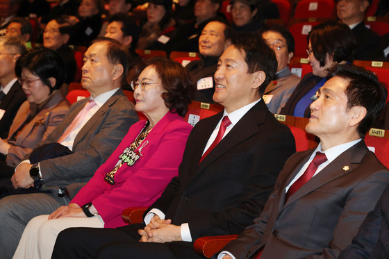 오세훈 시장, 용산구 신년인사회 참석