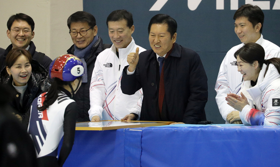 정청래 대표 엄지 척