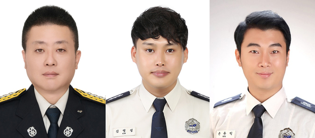 야근 마치고 퇴근하던 영덕소방서 삼총사 교통사고 운전자 구조
