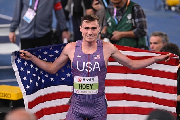 미국 조시 호이, 실내 육상 남자 800m 세계기록 29년 만에 경신