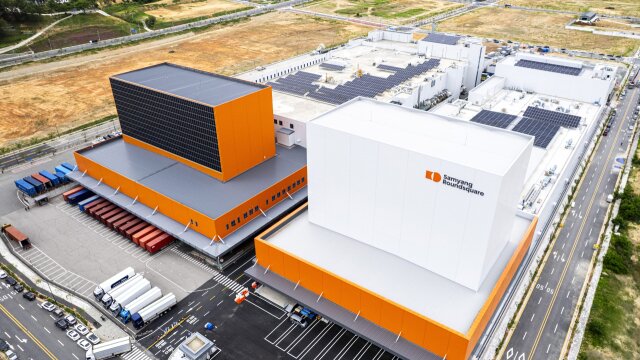 본문 이미지 - 삼양식품 밀양 2공장 전경.(삼양식품 제공)