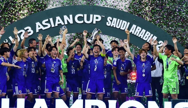 일본, U23 아시안컵 결승서 중국 4-0 완파…사상 첫 2연패+V3 최다 우승