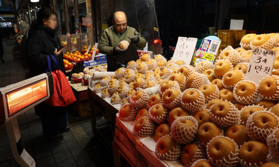 설 차례상 비용 작년보다 하락