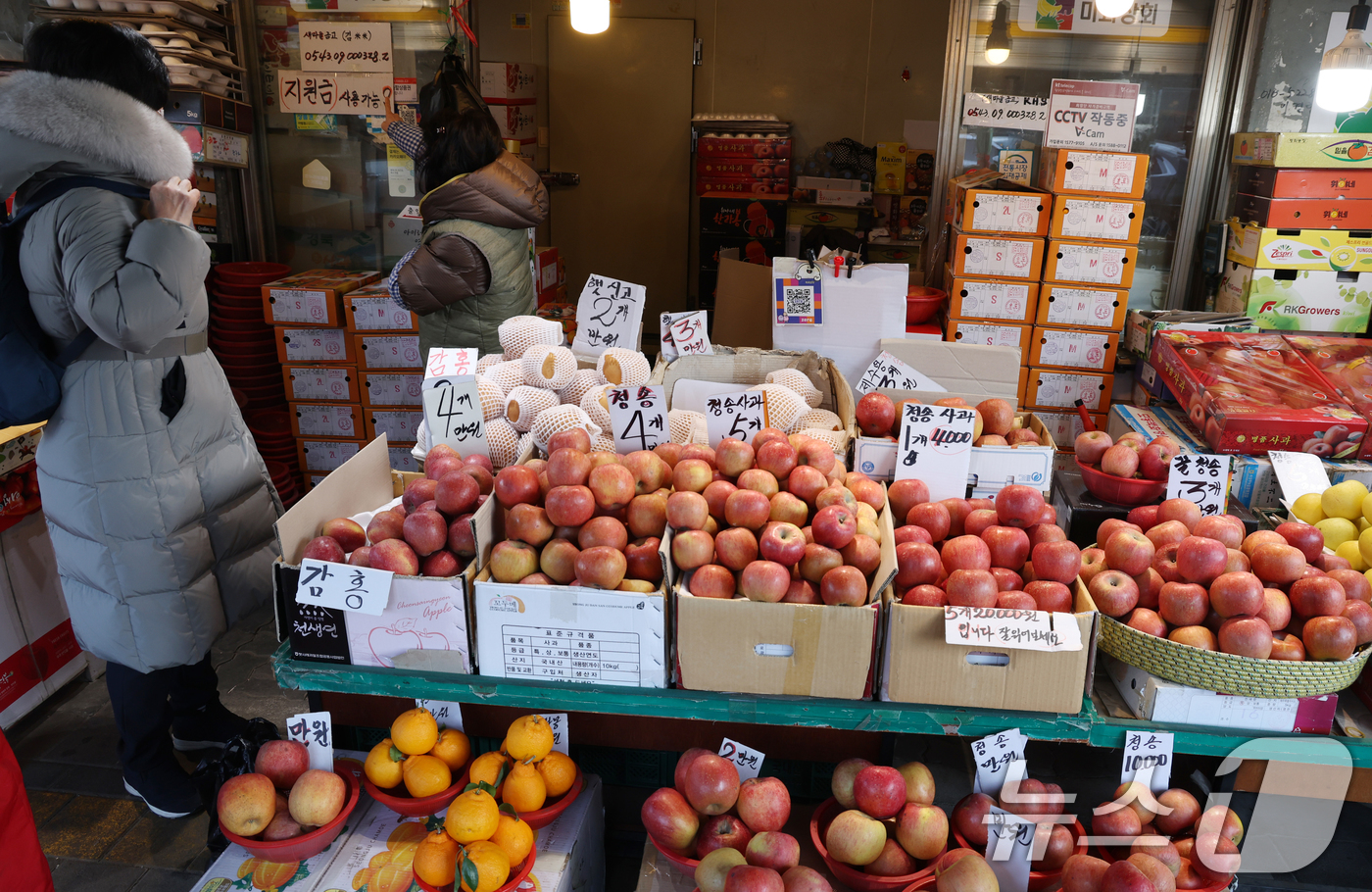 (서울=뉴스1) 김명섭 기자 = 최근 과일·채소류 공급 여건이 개선되면서 설 차례상 물가가 지난해보다 낮아진 것으로 나타났다.25일 전문 가격조사기관 한국물가정보에 따르면, 설을 …