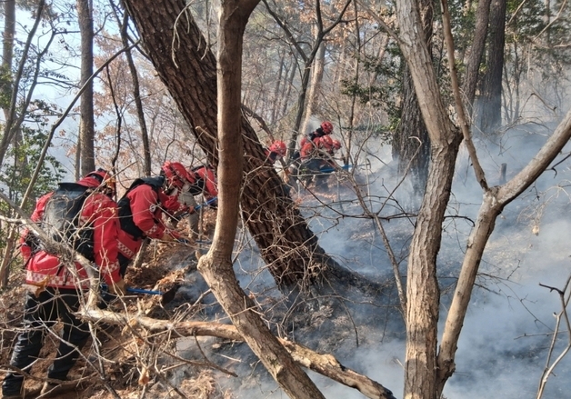건조특보 속 경북 곳곳 산불…구미·경주서 잇따라(종합2보)