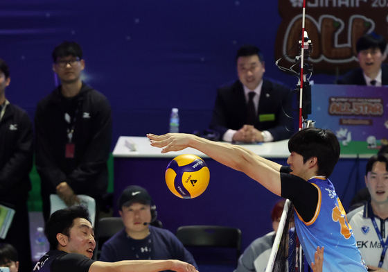 '목마 타고 블로킹'