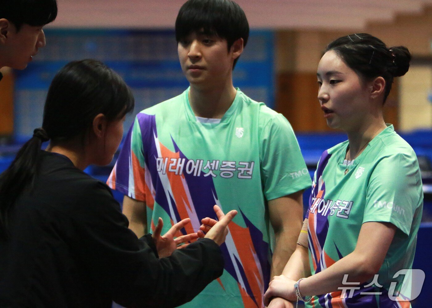 본문 이미지 - 박강현-이다은(미래에셋증권) 듀오.2026.1.25 ⓒNews1 /뉴스1 손도언 기자  