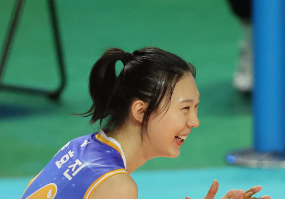 미소 보이는 양효진