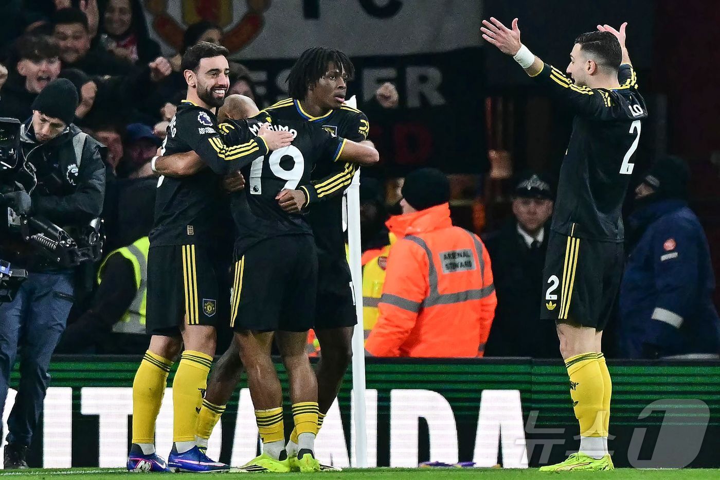 본문 이미지 - 맨체스터 유나이티드가 선두 아스널을 꺾었다.ⓒ AFP=뉴스1